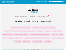 Tablet Screenshot of lisboa-technology.com.ar